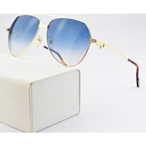 2020 new luxury brand sunglasses women sun glasses mens sunglasses vintage brand designer Fashion Golden men sunglasses womens