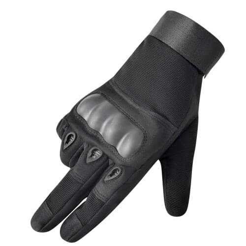Hot Full Finger Tactical Gloves Men Women Riding Cycling Army Military Male Mens Gloves Armor Protection Shell Tactical Gloves