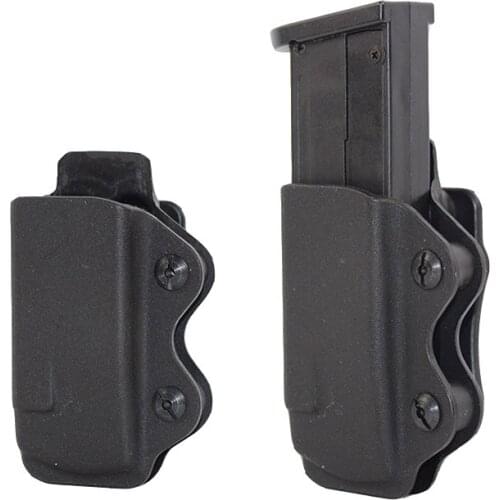 IWB Tactical Magazine Pouch Case for Glock 17 18 19 23 26 31 32 33 Airsoft Pistol Gun Concealed Carry Magazine Mag Pouch Holster