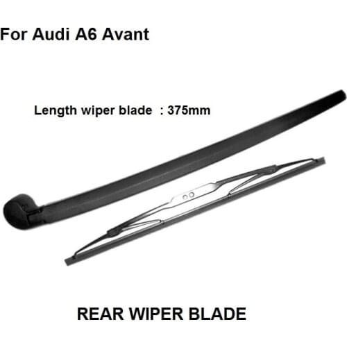 FOR AUDI A6 4F C6 AVANT ESTATE 2004-2011 380MM 15" REAR WIPER ARM + BLADE KIT
