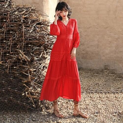 Japanese Vintage Dress Women Korean Spring Summer Sexy Boho Vacation Beach Halter High Waist Party Club Maxi Dresses Streetwear