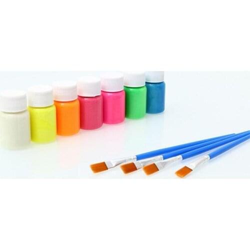 1Pcs 20g Fishing Float Gouache Paint Fishing DIY Luminous Paintment Craft Decoration Glow In The Dark Outdoor Sport Supplies New