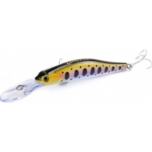 1pcs/lot Long Tongue Wobbler Fishing Minnow Lures 12cm 13.4g Slowly Sinking Pesca Artifical Hard Baits 1pcs Jerkbait Crankbait