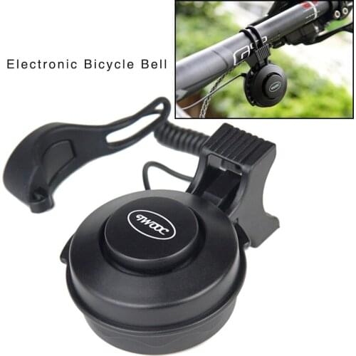 1Pcs USB Rechargeable Waterproof Electronic Bicycle Horn Loud Volume Cycling Handlebar Electric Bike Ring Mini Alarm Bells