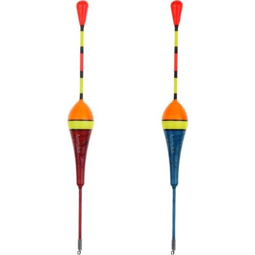 2.5g Fishing Paulownia Wood Fishing Tackle Floats Bobbers Angling Equipment 2 Color For Fish Tackle Vertical