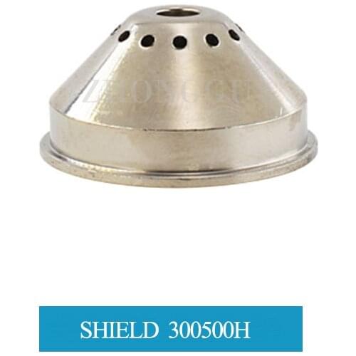 300500H Shield 10 Pieces and Insulator 5 Pieces and Retaining Cap 2 Pieces Per Lot Plasma Cutting Consumables Suitable For XF300