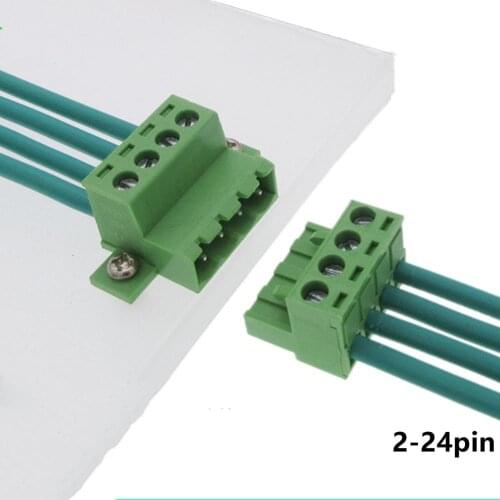 Solder-free butt 2EDGRK-5.08mm backplane fixed plug-in 2EDGRKC plug terminal block 2EDG