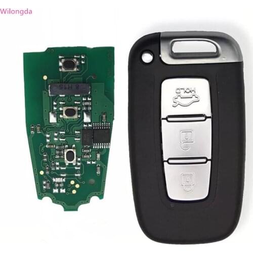 Wilongda Auto key Smart key 3 button remote key 434mhz ID46 chip for Kia K2 K5 Sorento Forte Sportage R car key