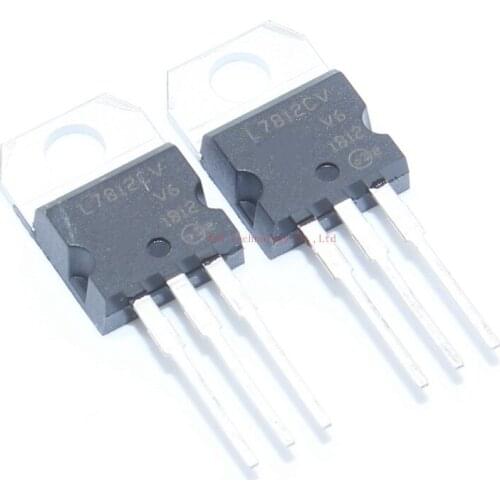 10PCS L7812CV TO220 L7812 TO-220 7812CV new and original