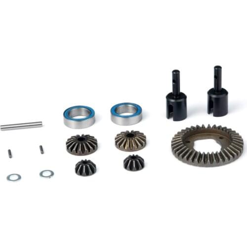 LC RACING L6104 DIFF GEAR&SHAFT SET