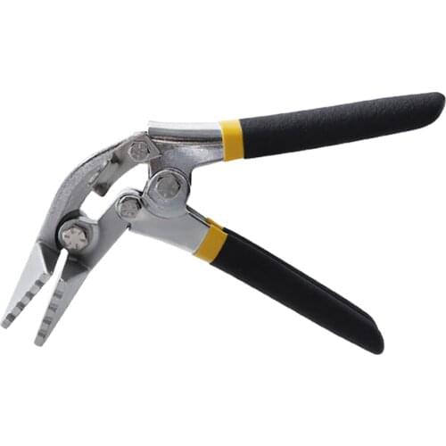 Sheet Metal Hand Seamer 3 Inch Straight Jaw Manual Metal Bender Tool Sheet Metal Bending Pliers Flattening Tool