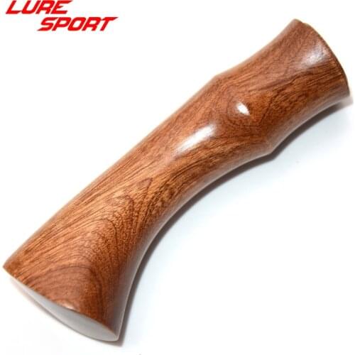 LureSport Wood Handle 11cm for FUJI ACS Reel Seat Finger shape grip Rod Building Component Repair Pole DIY Accessory