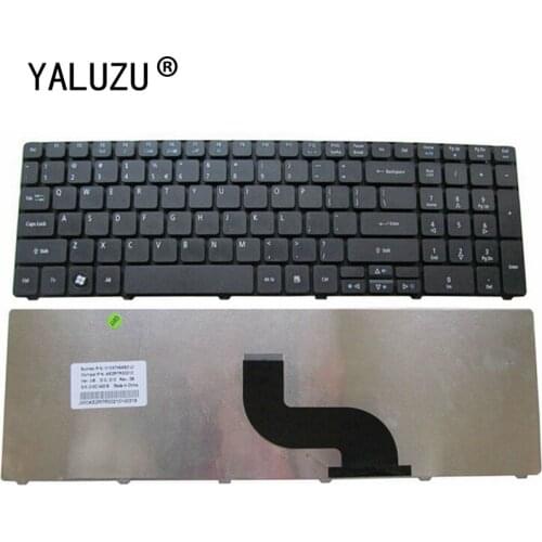 YALUZU New US Laptop Keyboard For Acer Aspire 5741G 5750 5750G 5750Z P5WE0 5542G 5552G 5745 5745DG 5745G 5745P 5253 5253G 5333