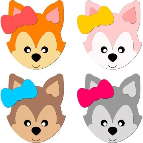 New Fox Puzzle Wooden Die Scrapbooking N76 Cutting Dies Multiple Sizes Compatible With Most Die Cutting Machines