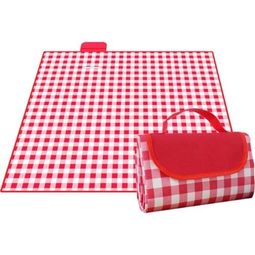 Oxford Cloth Picnic Blanket Waterproof Moisture-proof Picnic Mat Foldable Multiplayer Cushion for Outdoor Activities Camping
