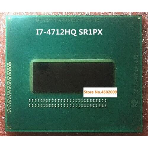 Original i7-4710HQ SR1PX Intel BGA chipest cpu CL8064701472304 huge stocks 100% tested