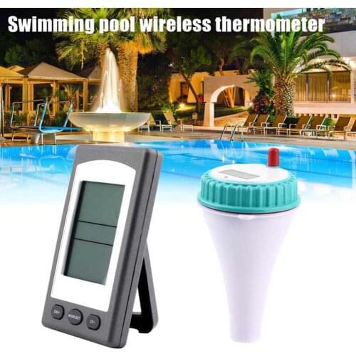 Sturdy Lightweight Wireless Digital Swimming Pool Thermometer for Fish Ponds