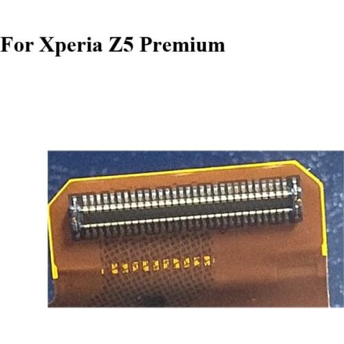 2PCS For Sony Xperia Z5 premium LCD display screen FPC connector For Sony Xperia Z 5 premium logic on motherboard mainboard