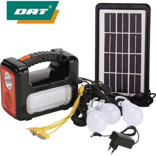 DAT AT-9011 Solar Powered Solar Lighting System