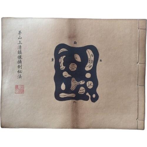 Chinese Line Binding Old Books Of Eight Diagrams