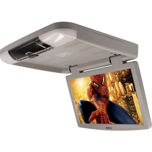 15.6" Flip Down TFT LCD Car Monitor Car Roof Mount Down Monitors Black/Gray/Beige