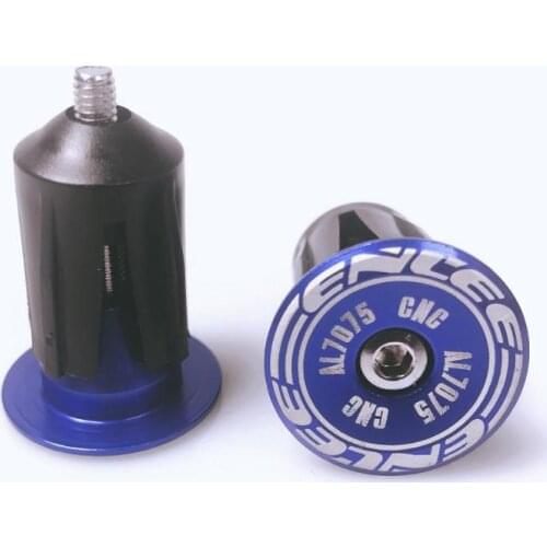 Bicycle Grips Mountain Bike Expansion Lock Bar Plug Aluminum Alloy Road Bike Bicycle Bar Plug End Cap Bicycle Parts