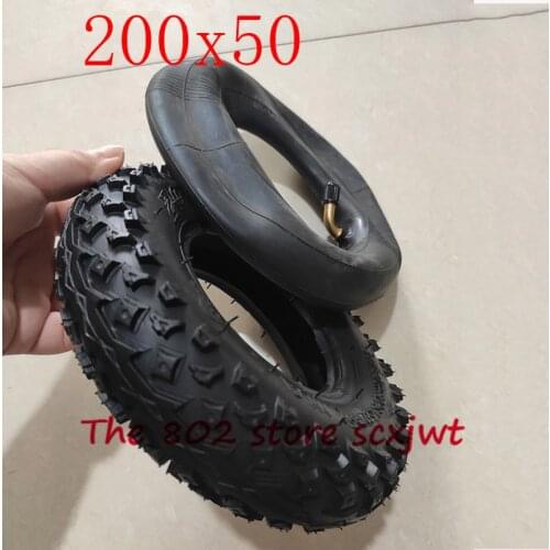 Lightning shipment 200x50 inner and outer tire 200*50 tube tyre For Electic Scooter Motorcycle ATV Moped accessory
