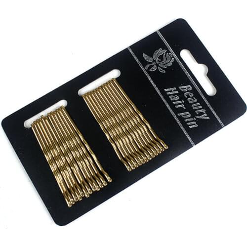 24pcs/Set Hair Clip Ladies Hairpins Girls Hairpin Curly Wavy Grips Hairstyle Hairpins Women Bobby Pins Styling Hair Accessories