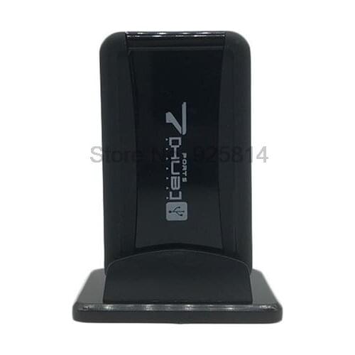 100pcs,Hot Worldwide 7 Ports USB Perfect Hub AC Adapter (US Plug) Promotion