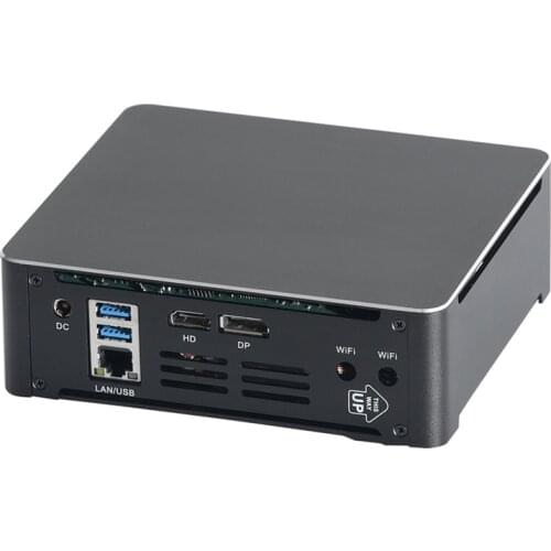 4K HTPC FAN Mini PC with 8th Gen CPU i7 8850H i5 8300H DP HDMI Dual Lan 7th i7 7820HK i5 7300HQ windows 10 Mini Computer Desktop