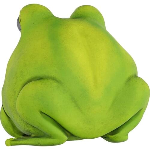 Animal Figurines Statue Frog Sculpture Resin Statue for Home Desk Decoration