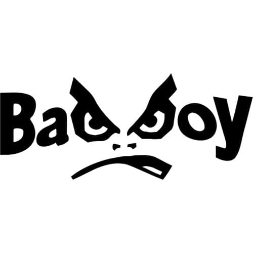 DasDecal Badboy Face Funny Car Sticker Personalized Waterproof Decal Laptop Truck Motorcycle Auto Accessories PVC,16cm*7cm