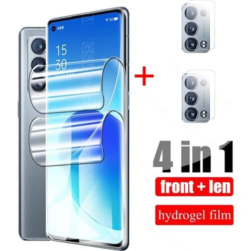 Hydrogel Film For OPPO Reno 6 Pro + 5G Protective Glass on Reno 6Pro 6Pro+ Reno6 Reno6Pro 4 5 Lite Camera Lens Screen Protector