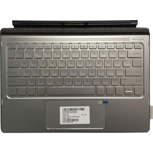 New US laptop keyboard for HP Spectre x2 12-A 12-inch 2-in-1 Tablet PC Expansion Leather Touch Panel Keyboard