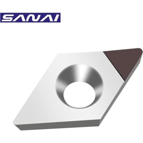 PCD Diamond CBN Insert CNC Lathe Cutting Insert DCMT070202 DCMT070204 DCMT11T302 DCMT11T304 DCMT11T308 Aluminum Steel Turning