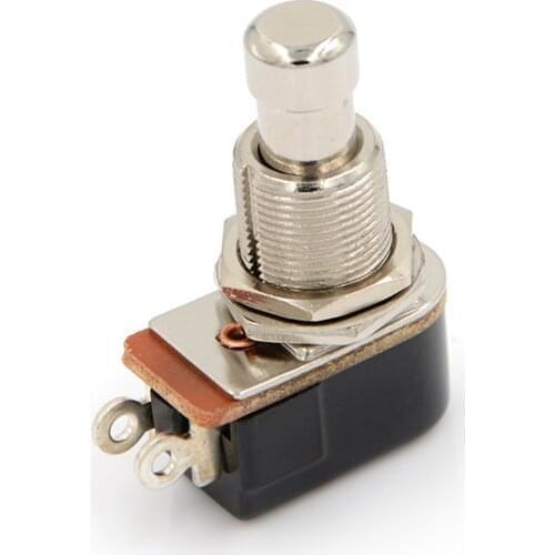 Electric Guitar Switch Momentary Soft Touch Push Button Stomp Foot Pedal SPST