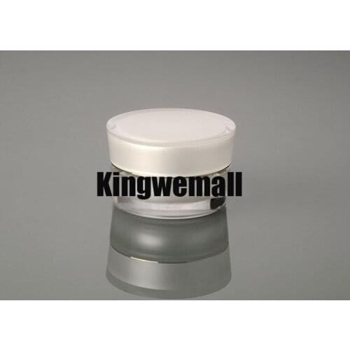 100pcs/lot High Grade Capacity 15g 15ml plastic acrylic cream jar FC01
