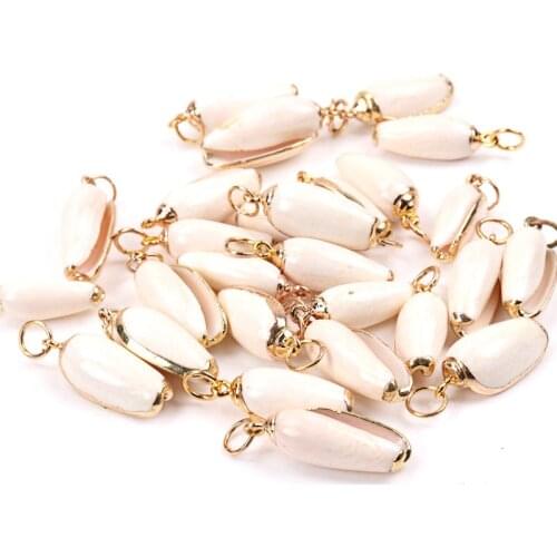 Plating Spiral Cut Shell For Scrapbook Craft DIY Handmade Seashells Glass Bottle Nautical Home Decoration 5pcs