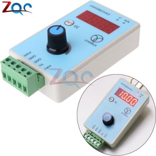 Handheld Adjustable Current Voltage Analog Simulator 0-10V 2V-10V 0-20mA 4-20mA Signal Generator signal sources output 15V-26V