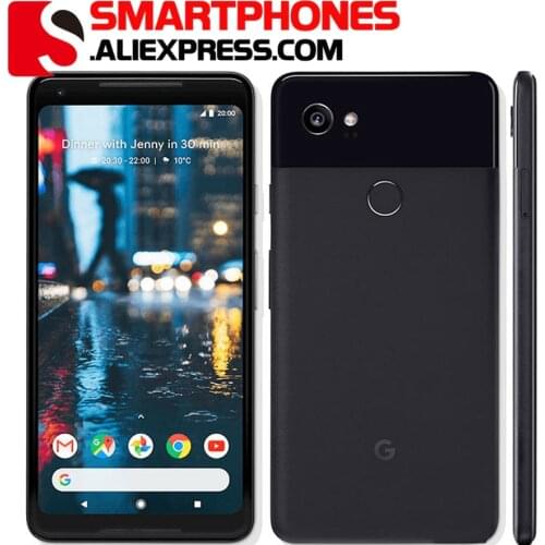 Original Unlocked US version Google Pixel 2 XL Octa Core 4GB RAM 64GB/128GB ROM 1440x2880 Smartphone 4G LTE 6.0inch Mobile Phone