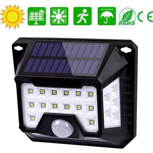 Solar Lights Outdoor 32 LED Motion Sensor Security Solar Light with Solar Panel Wireless Garden Lights IP65 Solar Wall Lights