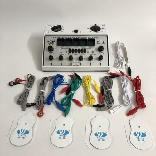 Yingdi Pulse Electro therapy Device Professional Electrical Acupuncture Stimulator KWD808-I 6 Channels Output TENS massager
