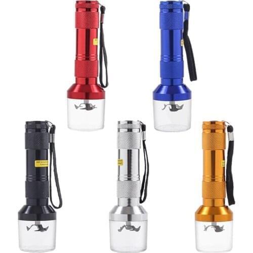 1Pcs Electric Torch Shape Grinder Crusher Crank Leaf Tobacco Smoke Spice Herb Muller Machine Herb Tobacco Grinder