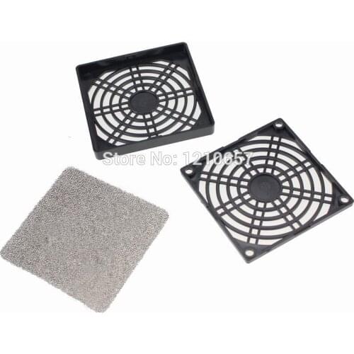 100Pieces LOT Computer Case Fan Dust Cover 8cm three-in Dustproof Sponge Filter Mesh 8cm Computer Fan Colander