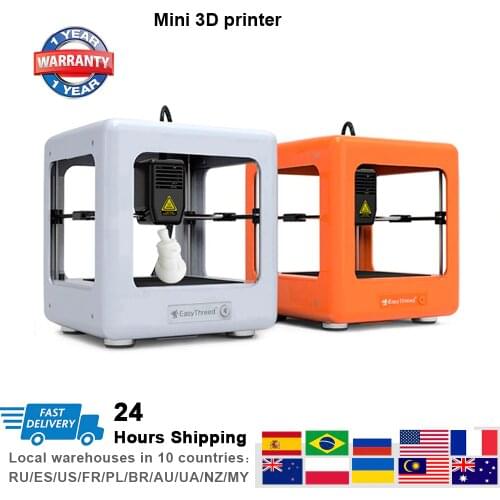 NANO Mini 3D Printer DIY Toy Modle Printing Education Impresora 3d Kids Gift Free Shipping from Local Warehouses FDM 3D Printer