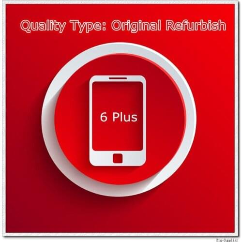 5pcs/lot Original Refurbish A Quality Screen for 6 Plus LCD Display Black/White