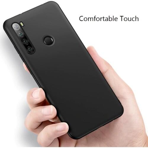 Cover For Blackvew A80 Pro Black Matte Soft TPU Case Drop-proof Cover For Blackview A80 BlackviewA80 Phone Cases