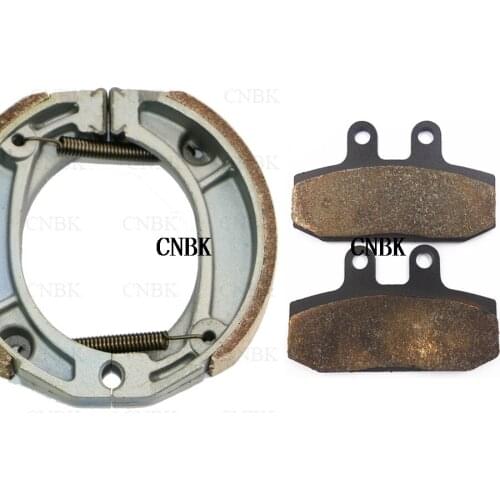 Brake Pads Shoe Drum Set for HONDA CLR 125 W City Fly 1999 - 2003 Front Rear Onroad