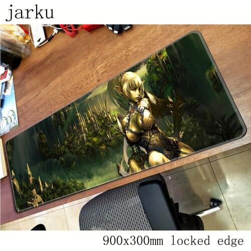 Lineage 2 mouse pad gamer 900x300mm notbook mouse mat large gaming mousepad Boy Gift pad mouse PC desk padmouse accessories