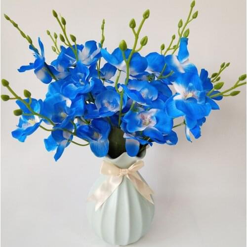 45 cm 5 prongs Phalaenopsis artificial bouquet artificial flowers home wedding decoration room